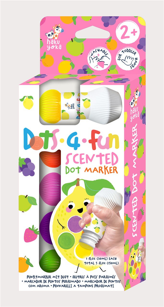 Dot 4 Fun Rotuladores de Puntos Perfumados