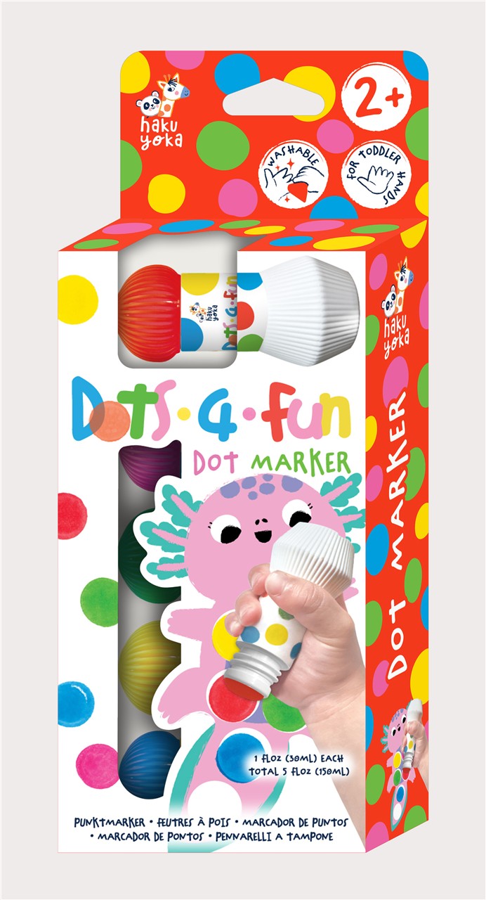 Dot 4 Fun Rotuladores de Puntos Grandes
