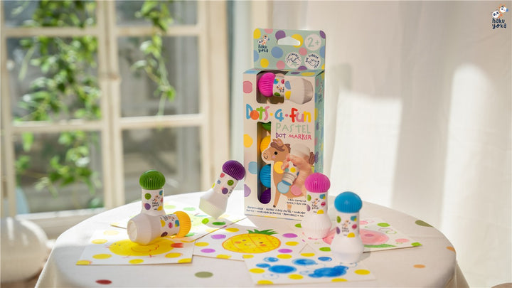 Dot 4 Fun Rotuladores de Puntos Grandes