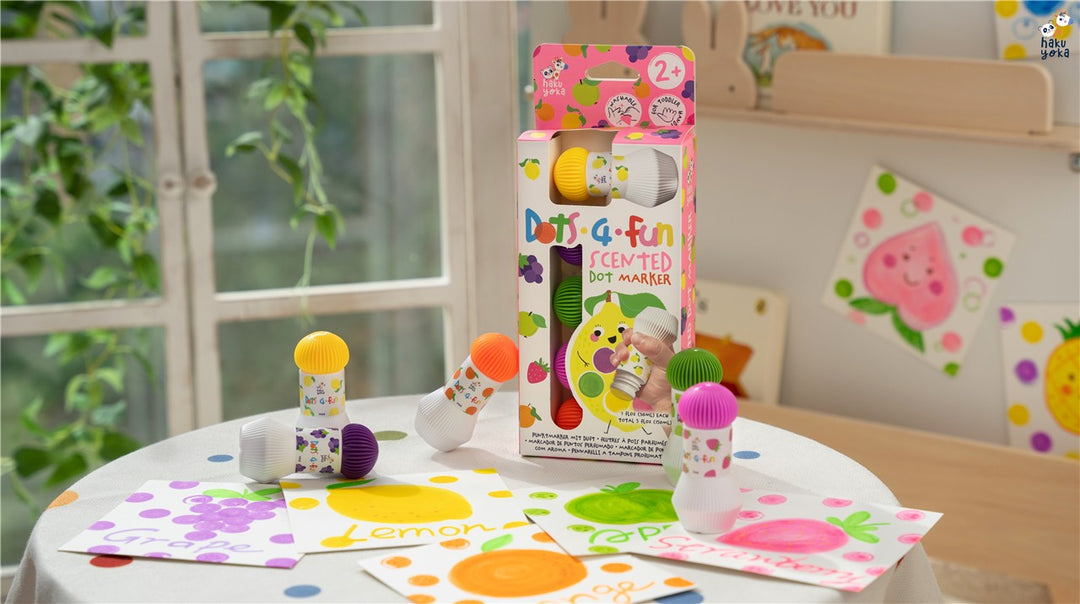 Dot 4 Fun Rotuladores de Puntos Perfumados