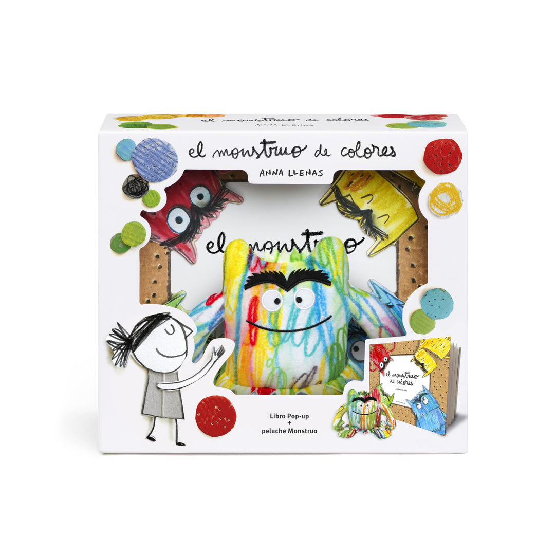El Monstruo De Colores (Libro Pop-Up + Peluche Monstruo)