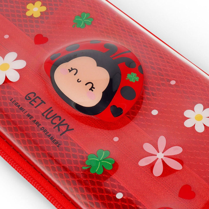 Estuche Transparente Rígido Ladybug - Wonderwow