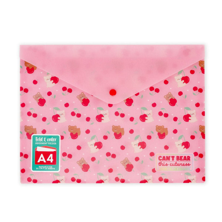 Carpeta para Documentos - Fold & Order - Teddy Bear