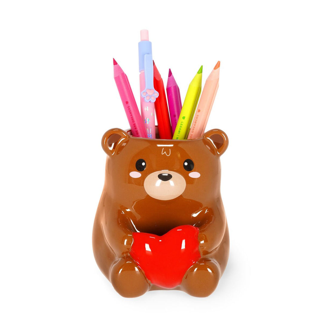 Lapicero de Cerámica - Teddy Bear - Desk Friends