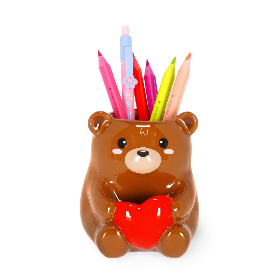 Lapicero de Cerámica - Teddy Bear - Desk Friends