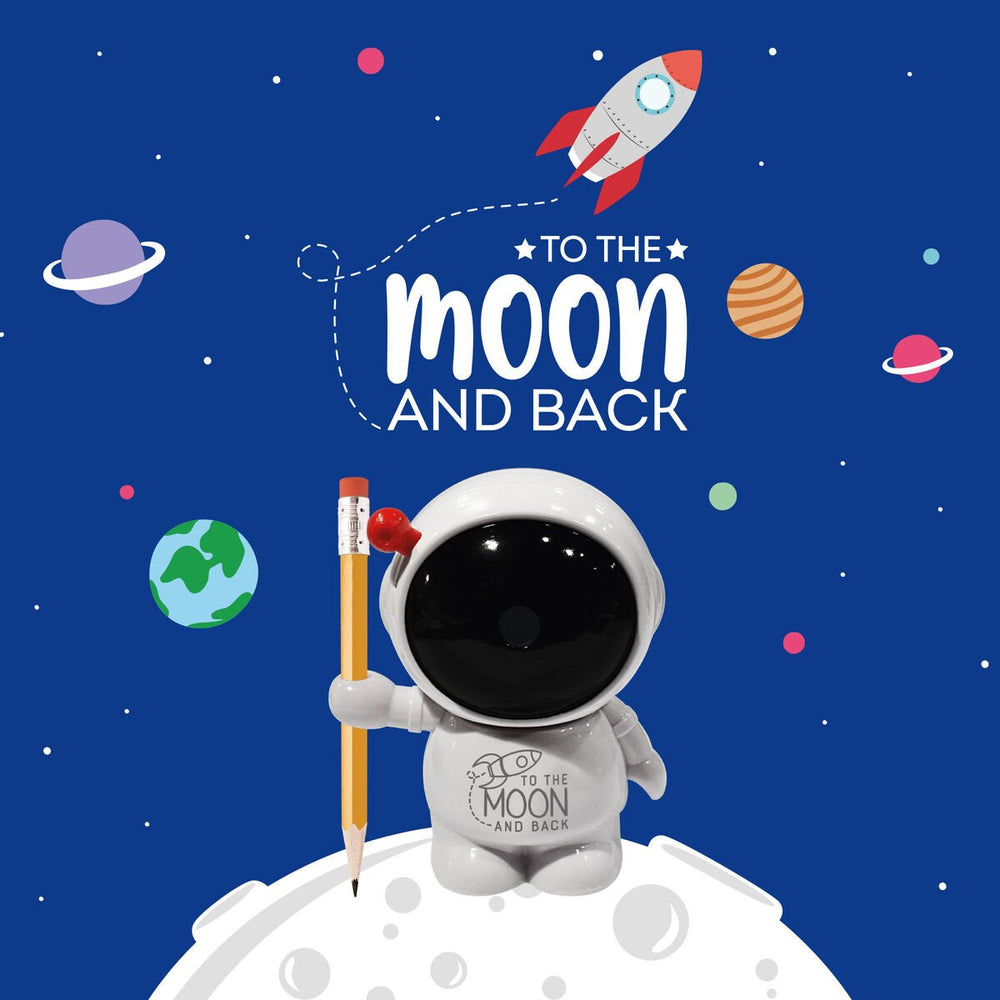 Sacapuntas de manivela - To The Moon and Back