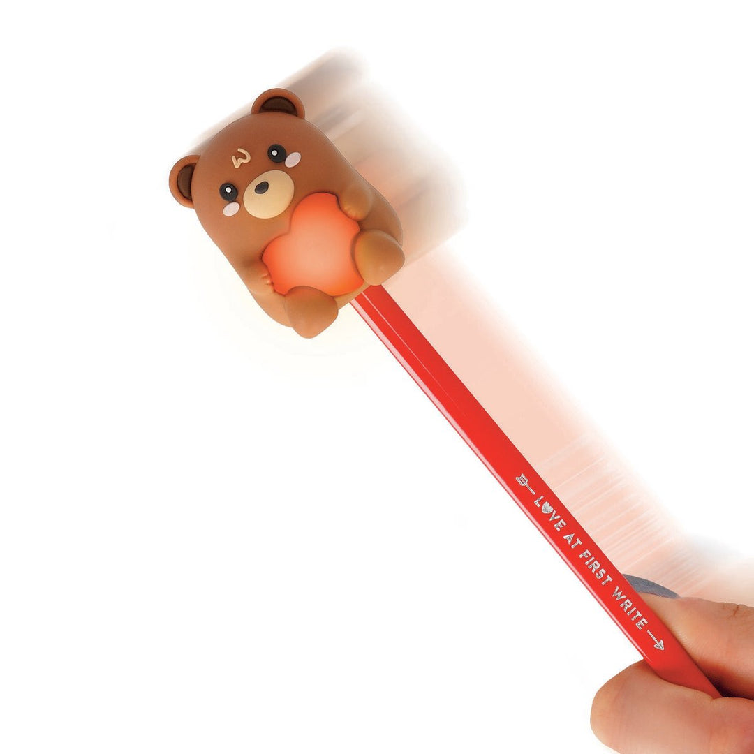 Sacapuntas Luminoso Con Depósito- Teddy Bear - Sharpening is Magic