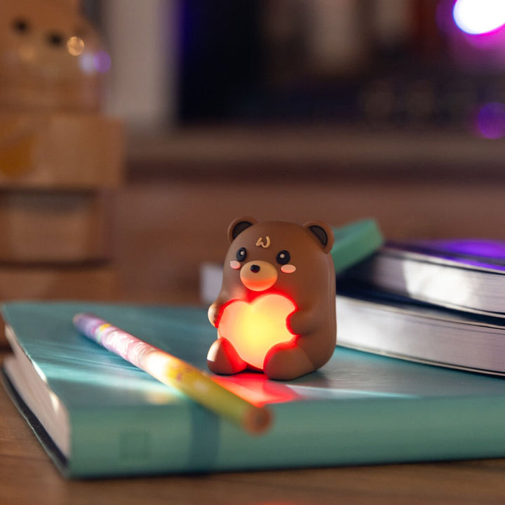 Sacapuntas Luminoso Con Depósito- Teddy Bear - Sharpening is Magic