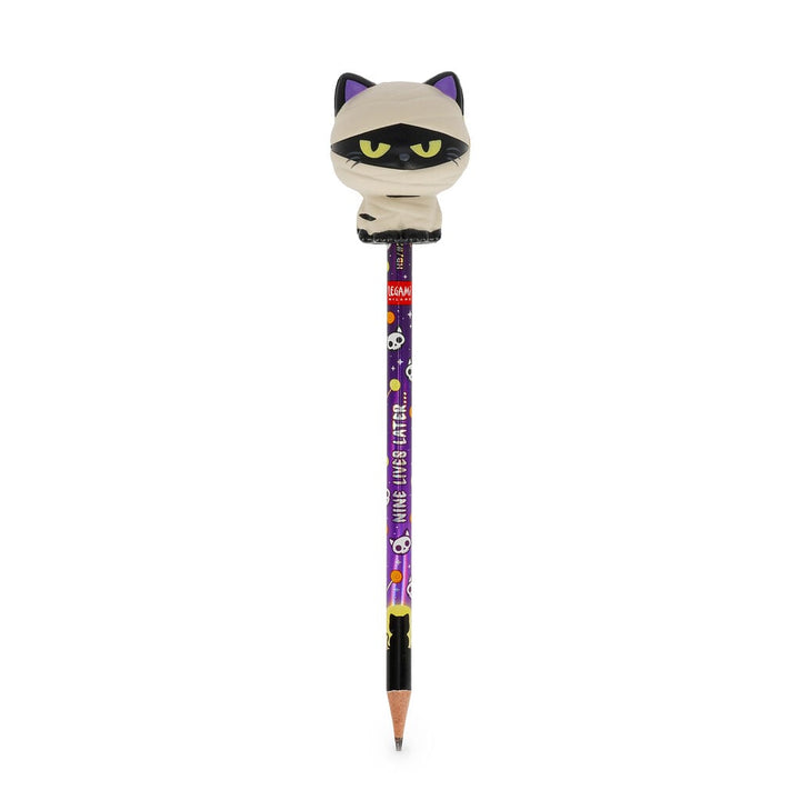 Lápiz Antiestrés de Halloween Mummy Cat «Nine Lives Later» - Squeezies