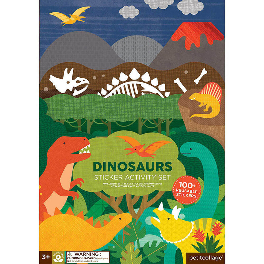 Set Adhesivos Dinosaurs