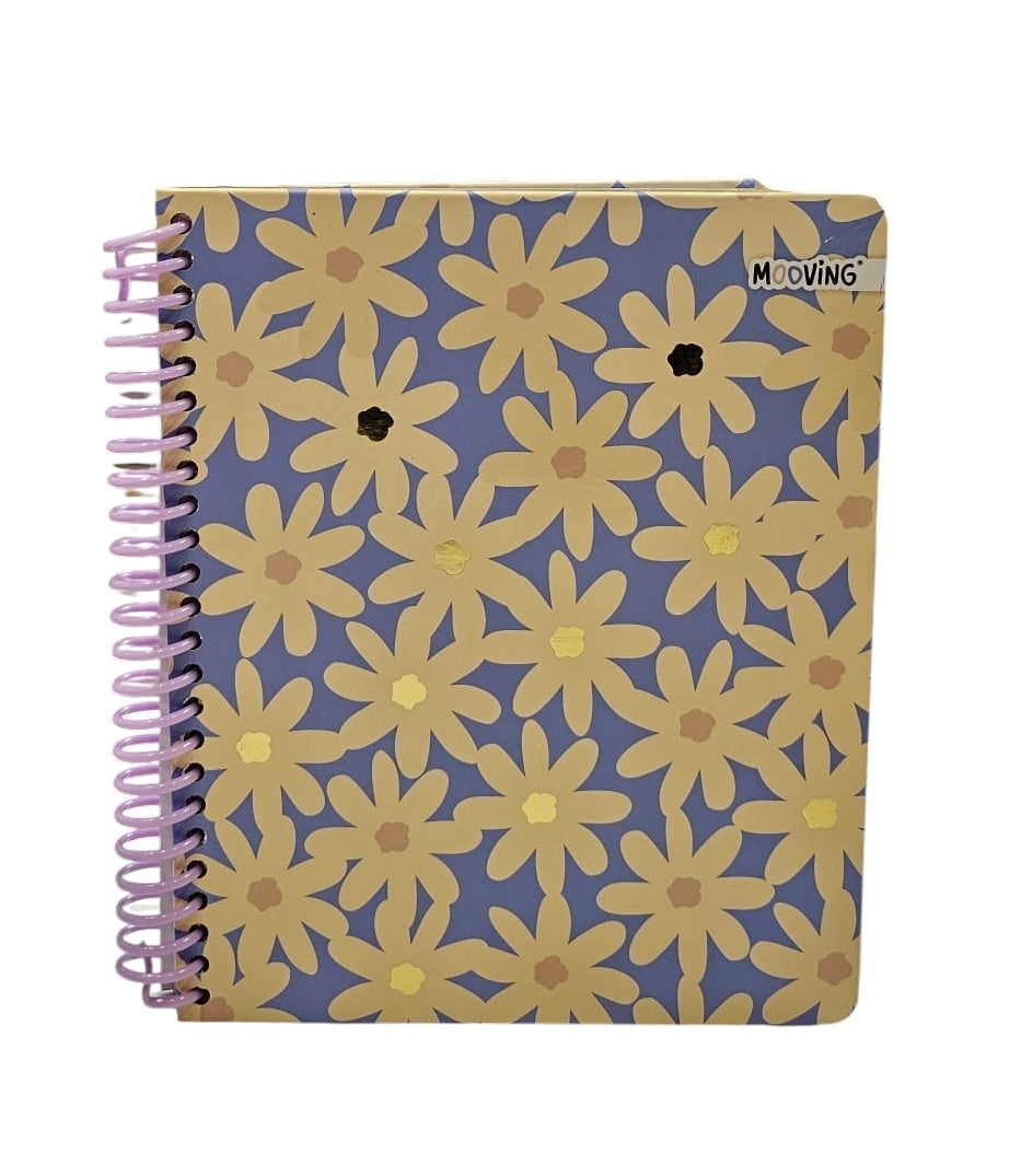 Cuaderno espiral A5 Premium - Flowers