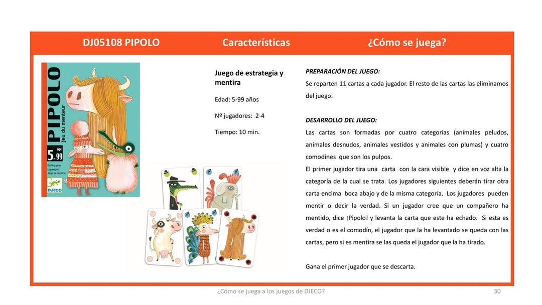 Cartas Pipolo