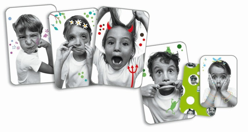 Juego de cartas Cartas Grimaces - muecas