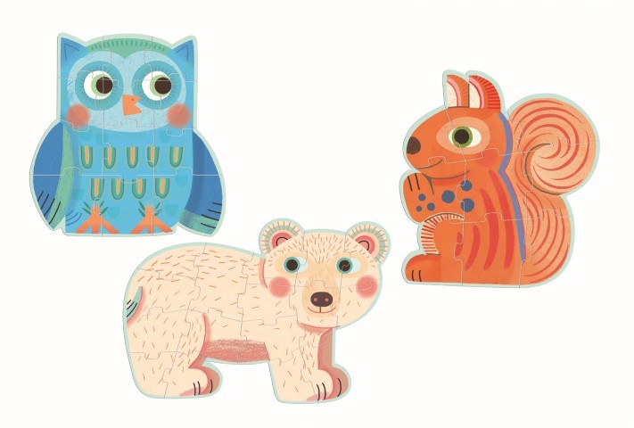 Puzzle Evolutivo En El Bosque