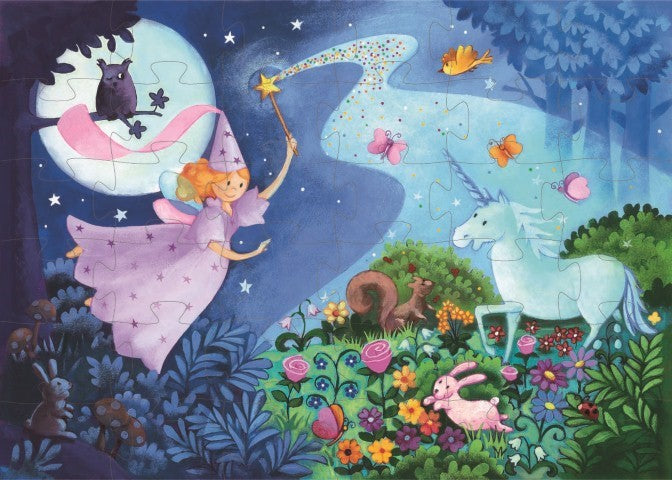 Puzzle Silueta La Hada