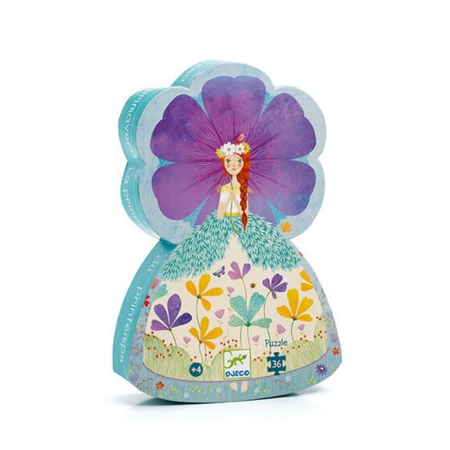 Puzzle Silueta La Princesa de primavera