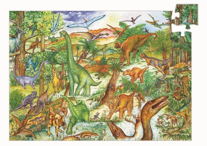 Puzzle Observación Dinosaurios