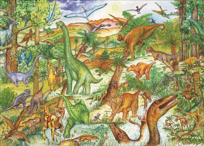 Puzzle Observación Dinosaurios