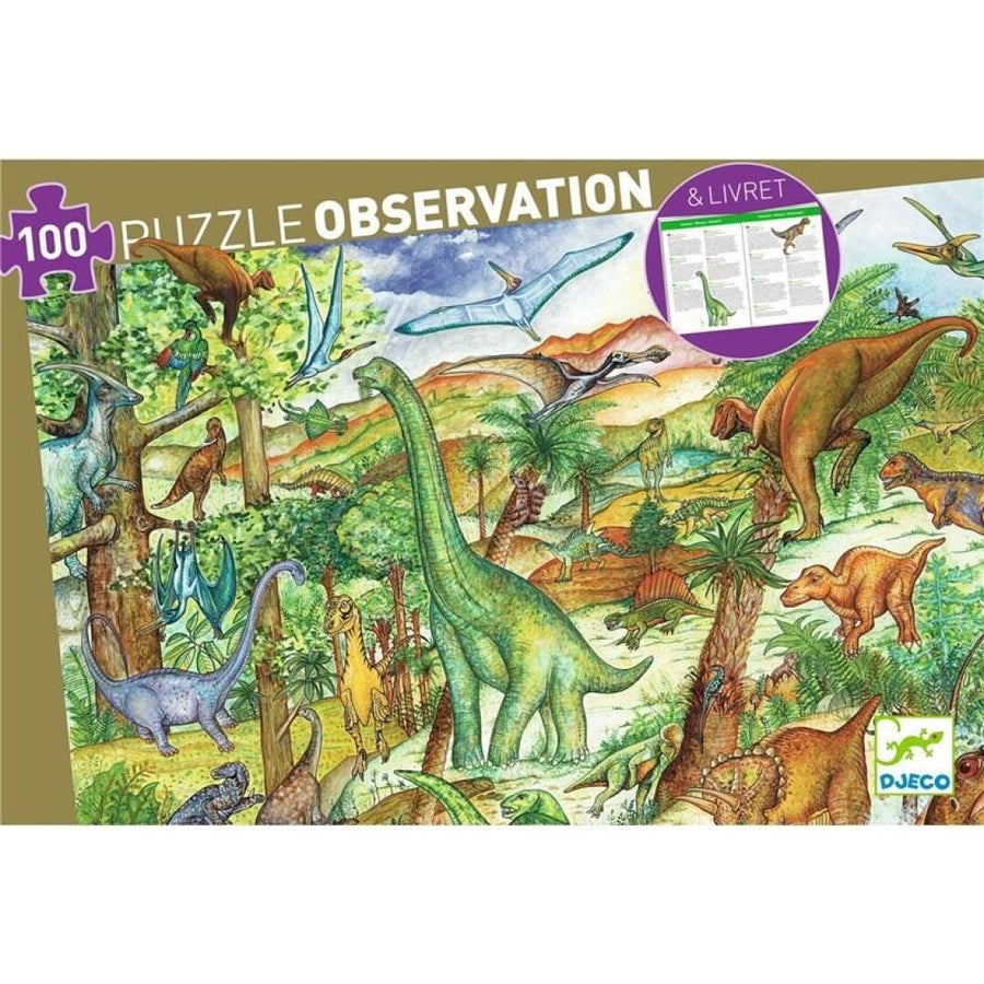 Puzzle Observación Dinosaurios