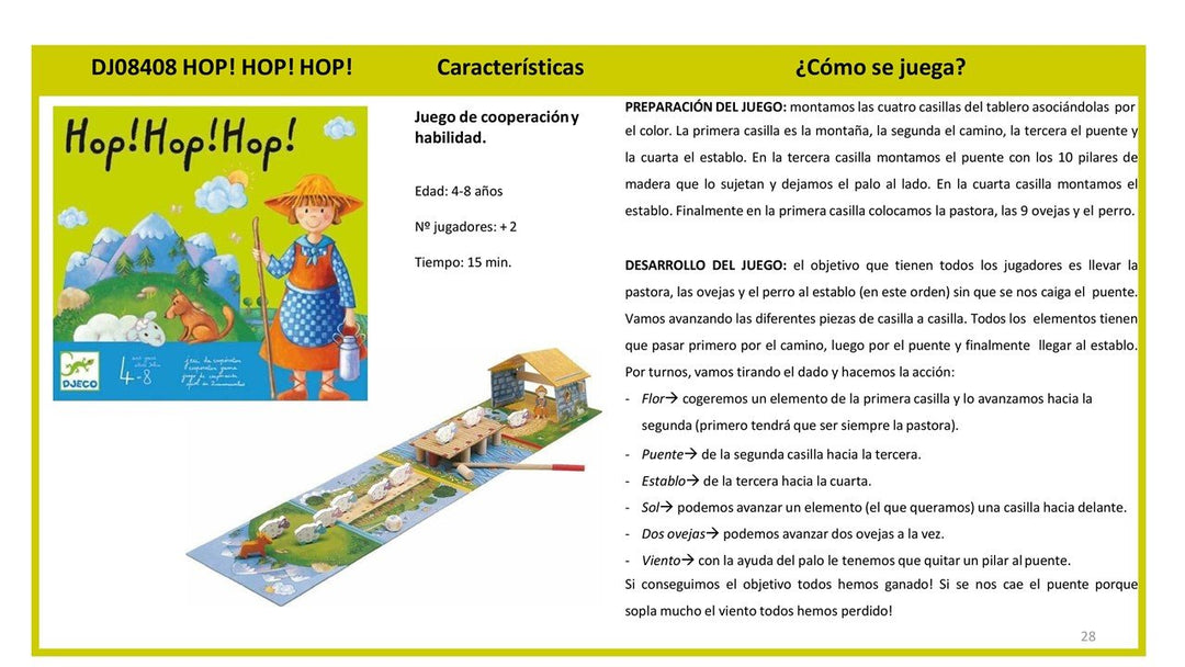 Juego Hop Hop Hop