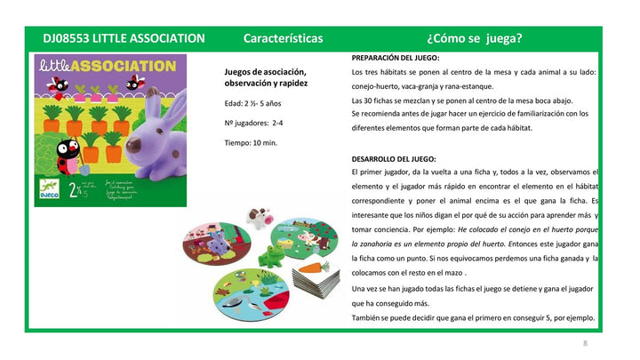 Juego Little Association