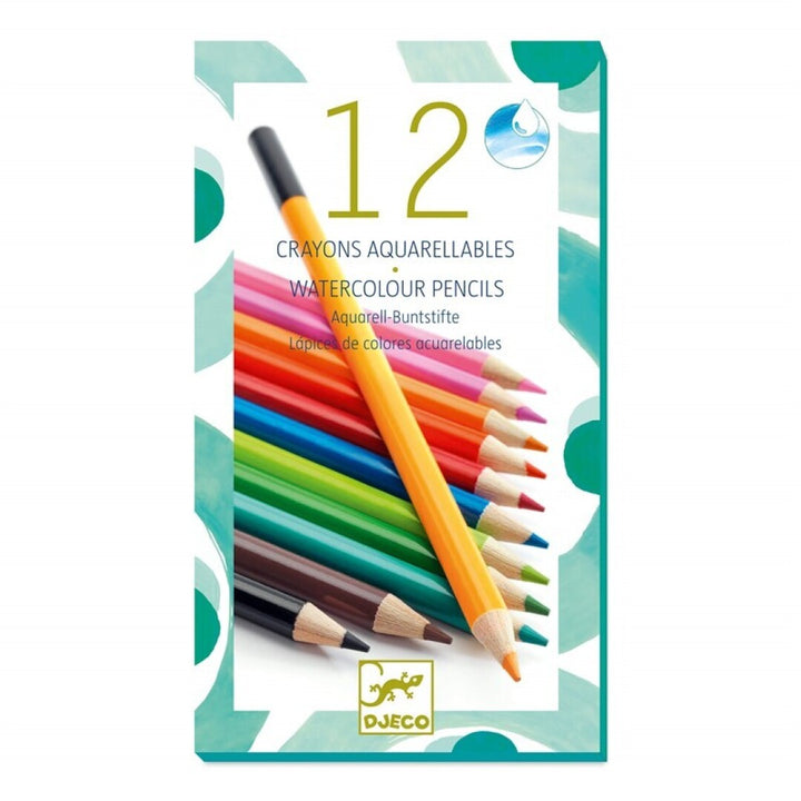 Colores 12 Lápices acuarelables