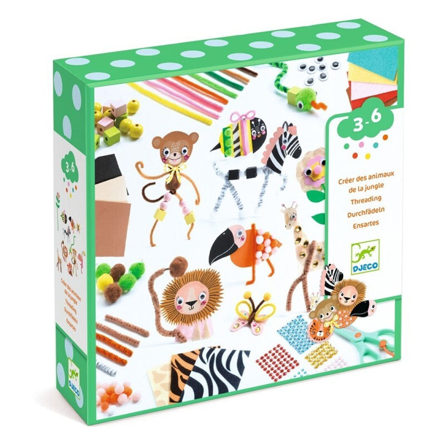 Caja creativa Crea Animales de la Jungla