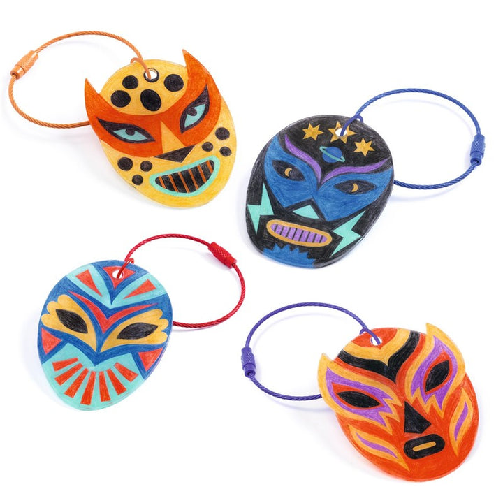 Artistic Llaveros luchadores
