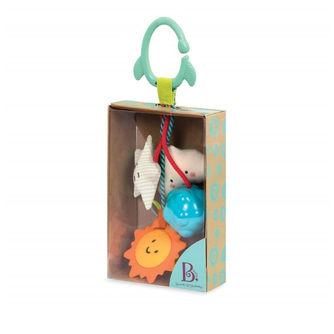 B. Galaxy Senory Rattle Sonajero sensorial