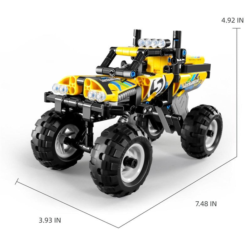 iMMaster Todoterreno 4x4 amarillo - 199 pzas.