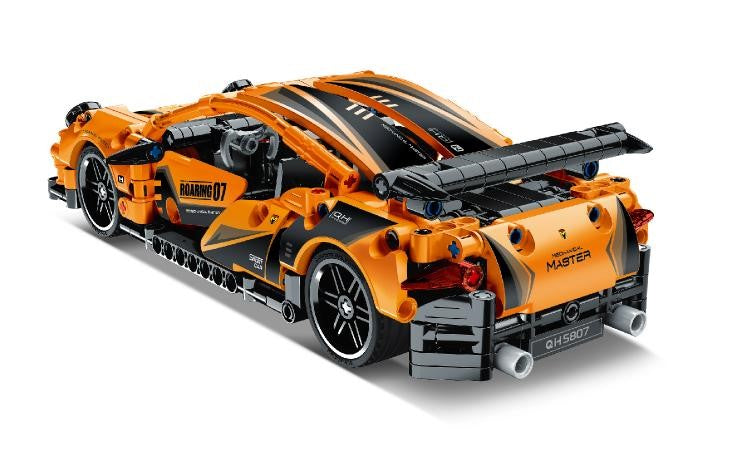 iMMaster Coche de carreras naranja - 490pzas.
