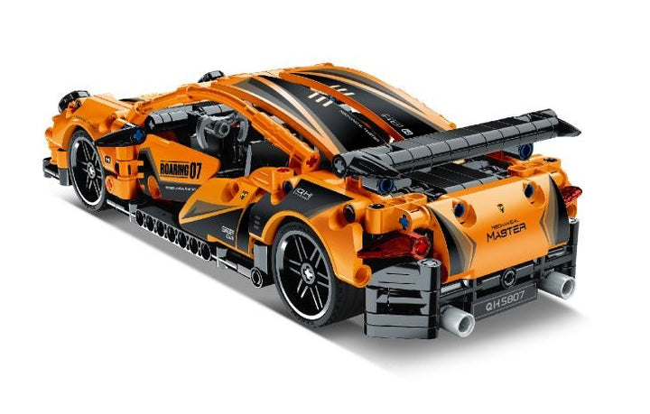 iMMaster Coche de carreras naranja - 490pzas.