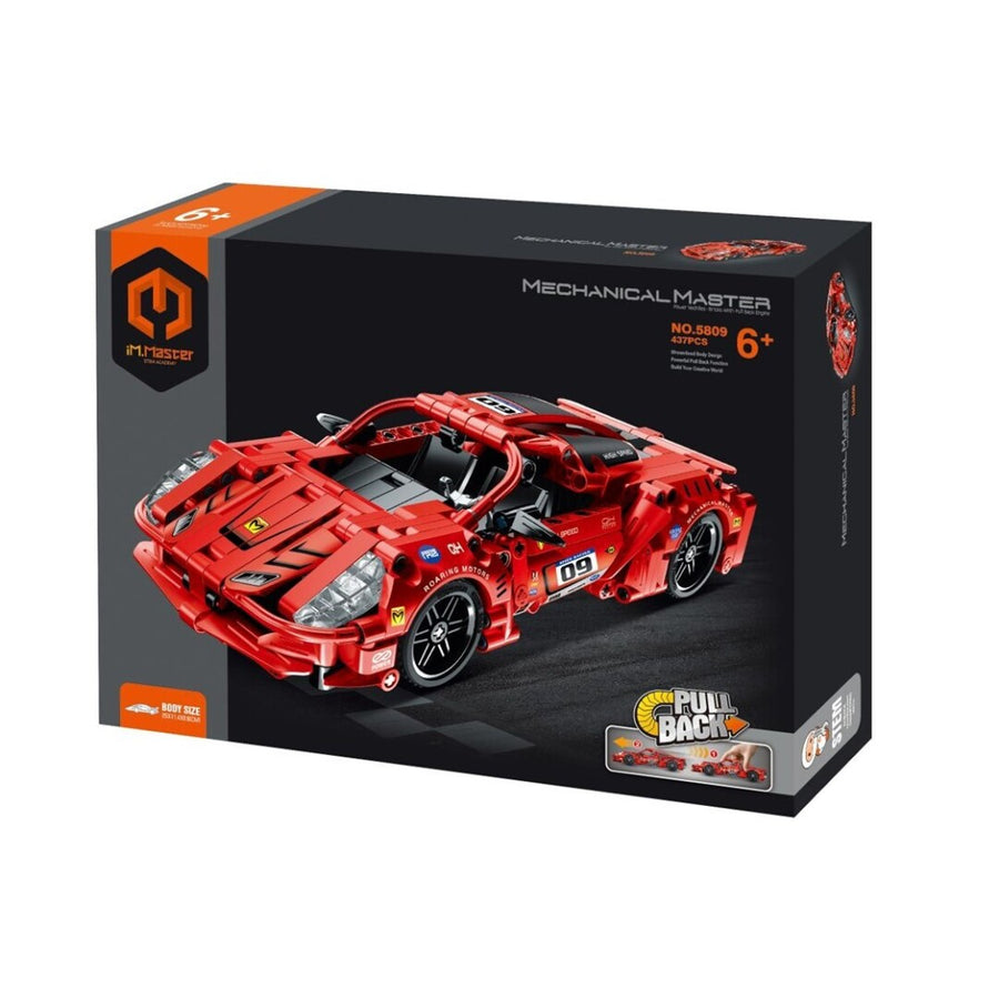iMMaster Coche de carreras rojo - 437pzas.