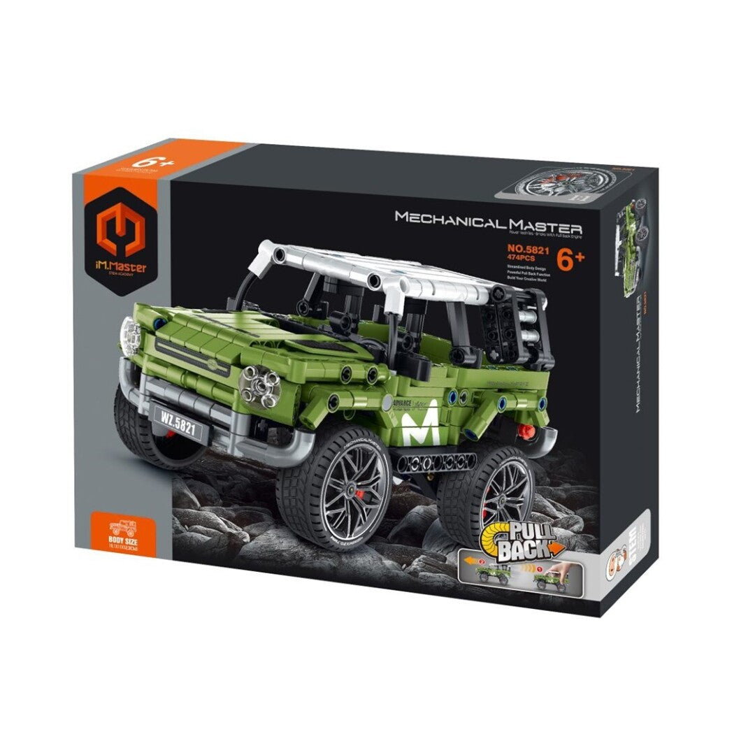 iMMaster Todoterreno 4x4 verde - 474pzas.
