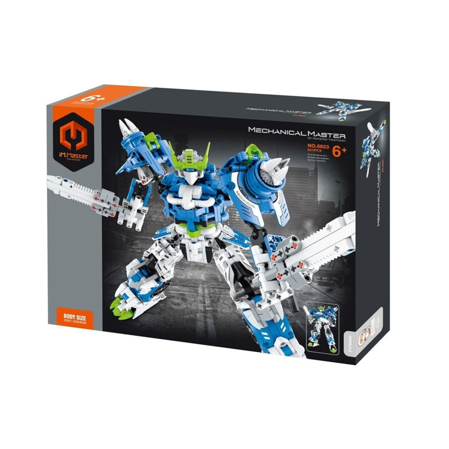 iMMaster Soldado mecánico azul - 941pzs.