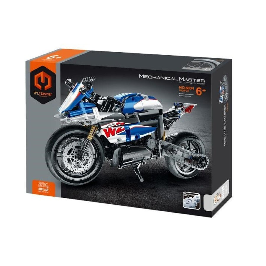 iMMaster Motocicleta azul -542pzas.