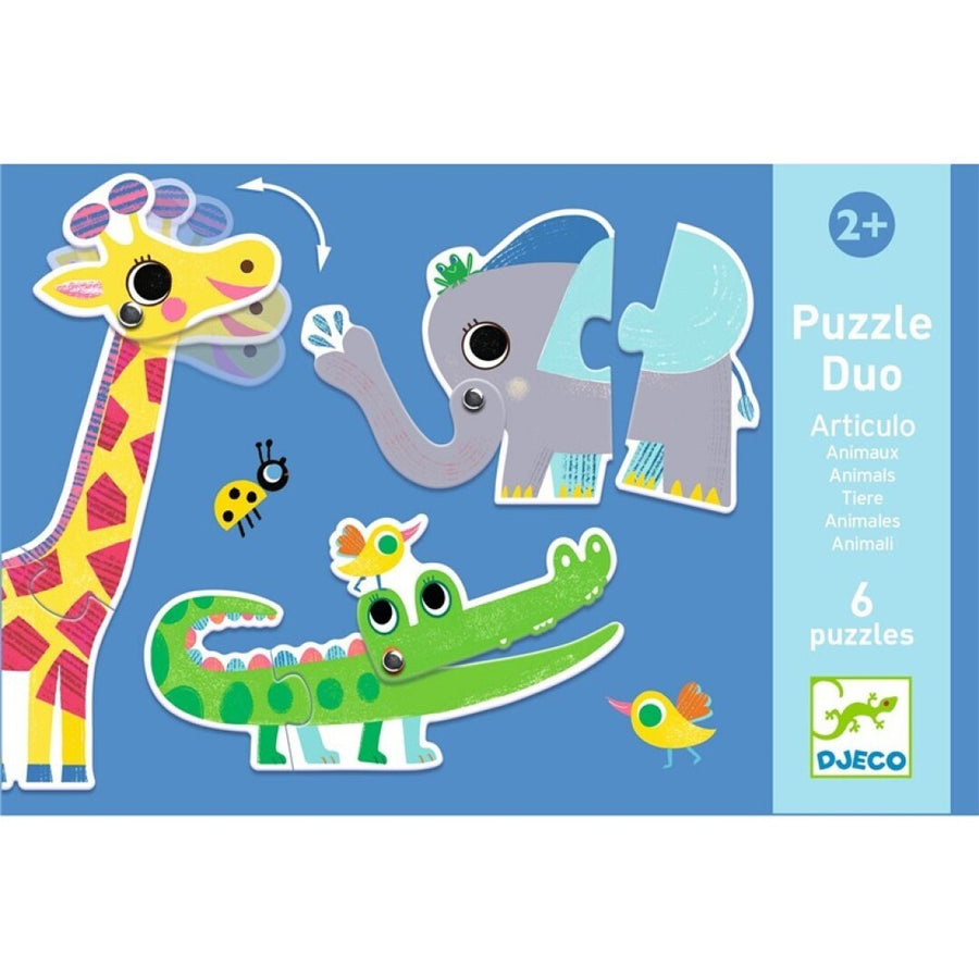 Educativos Puzzle animales articulados