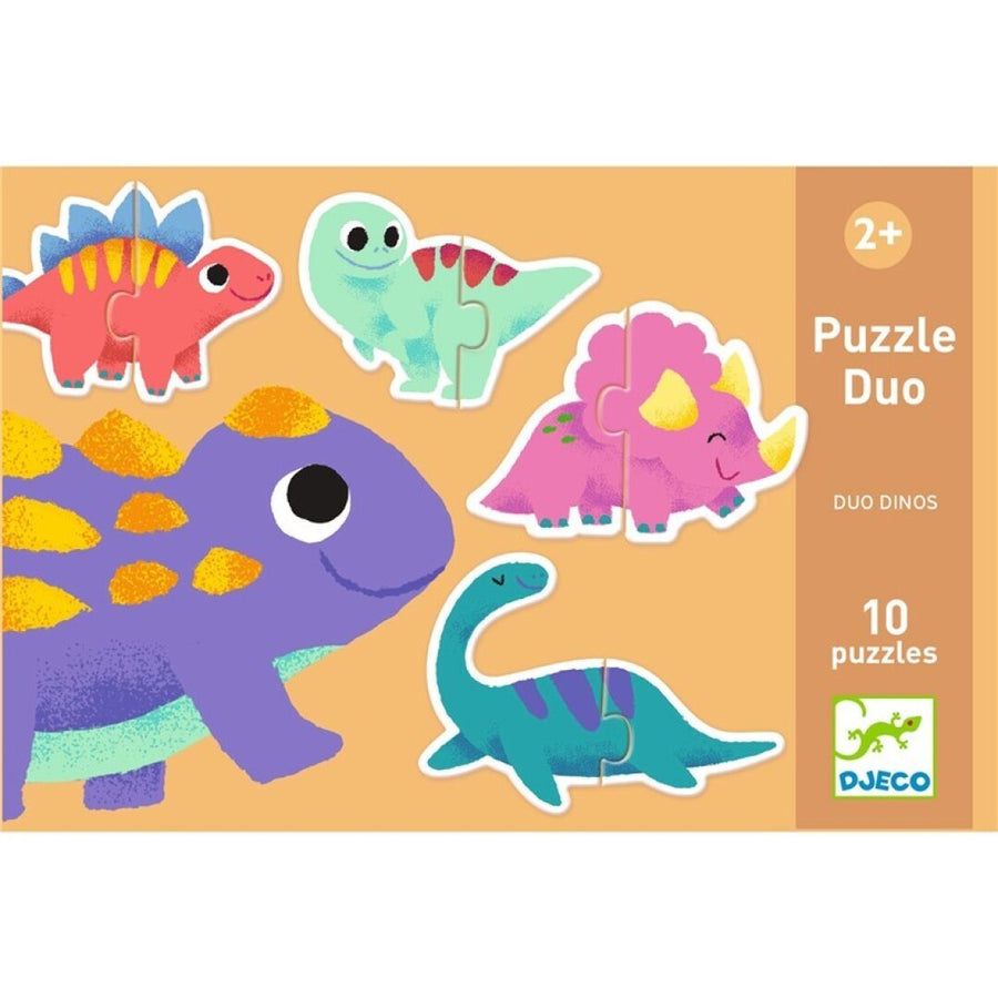 Educativos Puzzle duo Dinos