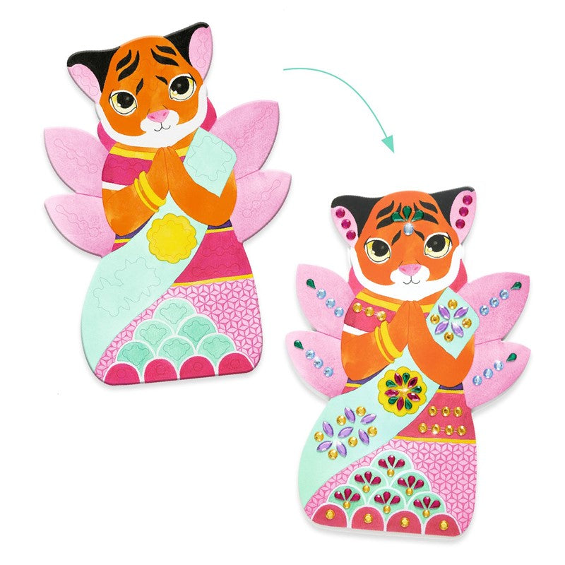 Crear con pegatinas Brillantes