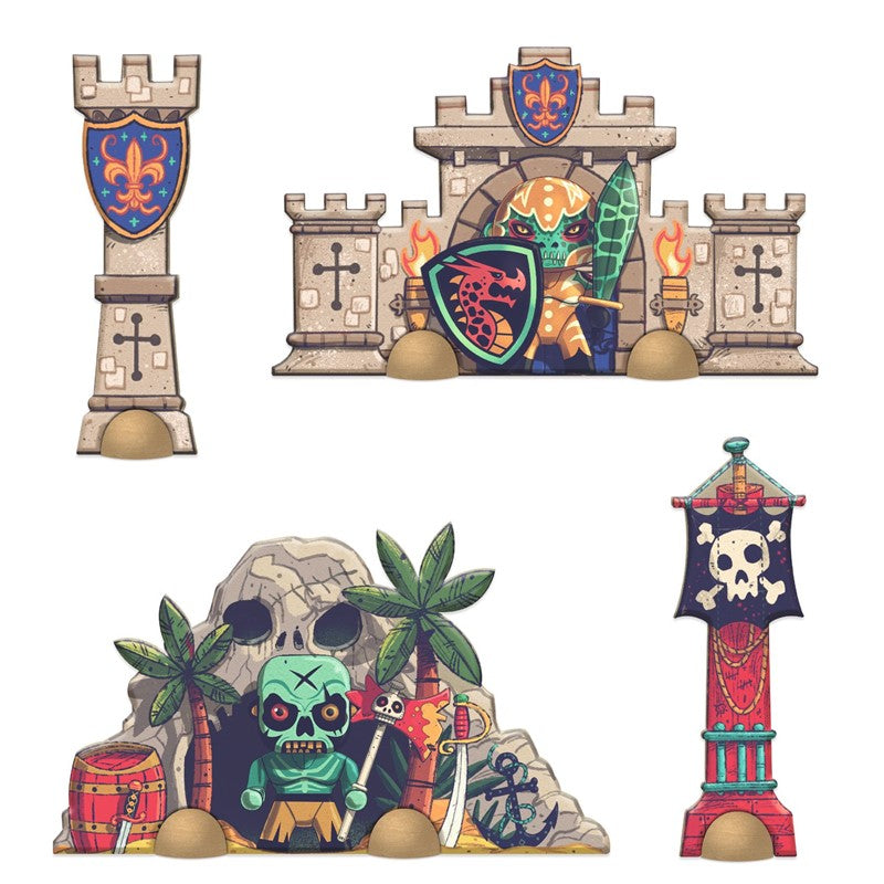 Arty Toys Puzzle gigante batalla - 30pcs