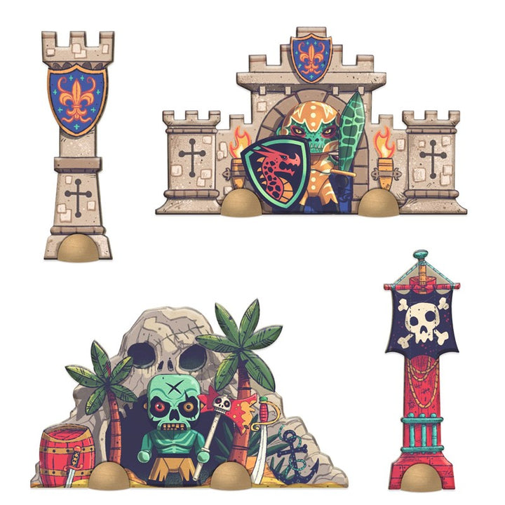 Arty Toys Puzzle gigante batalla - 30pcs