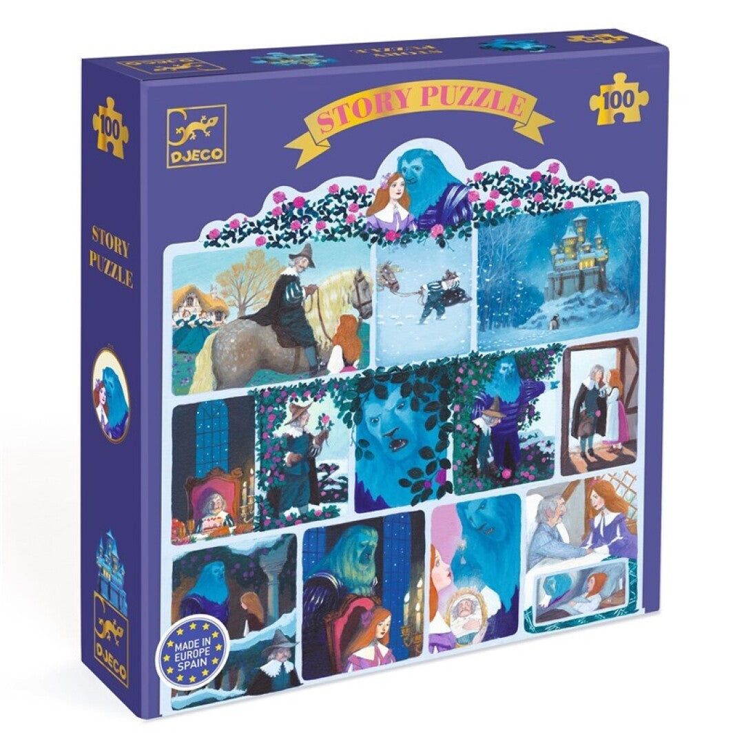 Puzzle Cuentos La bella y la bestia