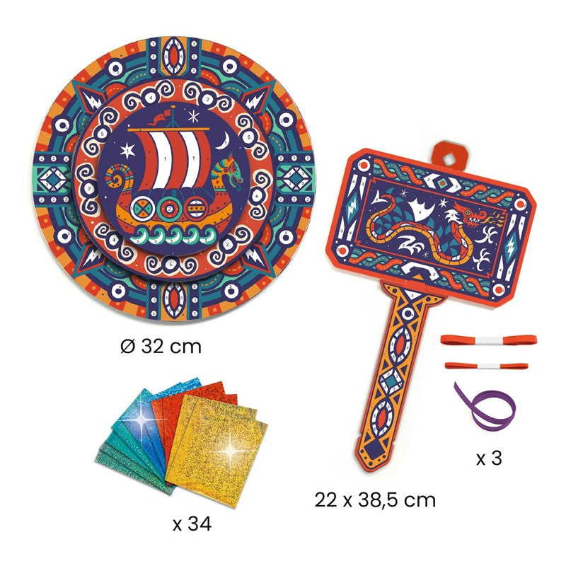 DIY Escudo y martillo para metalizar