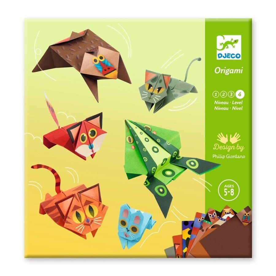 Papiroflexia Origami Animales saltarines