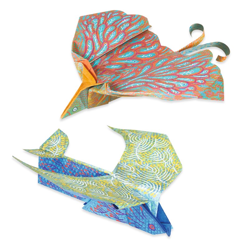Papiroflexia Origami Pájaros