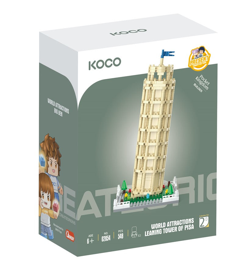 Koco Leaning Tower of Pisa - 548 pcs