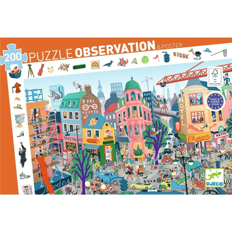 Puzzle Observación La ciudad
