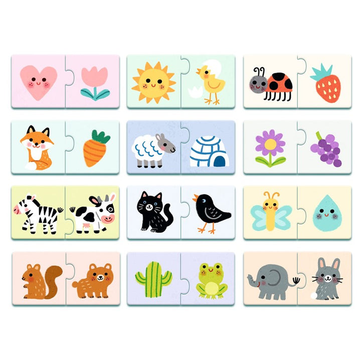 Educativos Puzzle dúo Colores