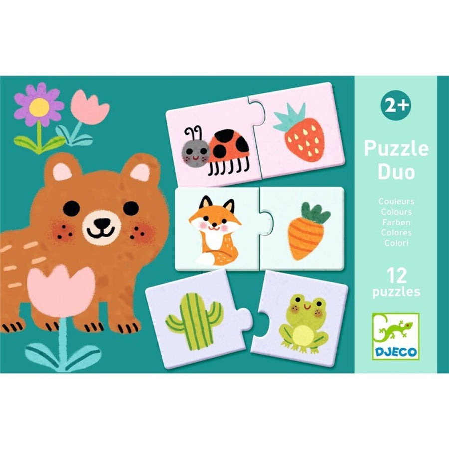 Educativos Puzzle dúo Colores