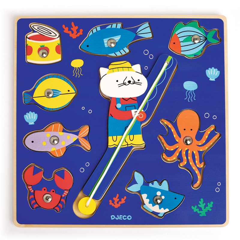 Encajable Puzz & fish Color